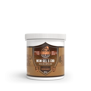 Topvet MSM gel s CBD