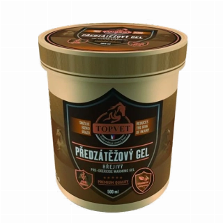 Topvet Předzátěžový gel hřejivý, 500 ml