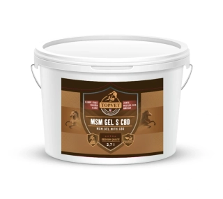 Topvet MSM gel s CBD, 2,7 l